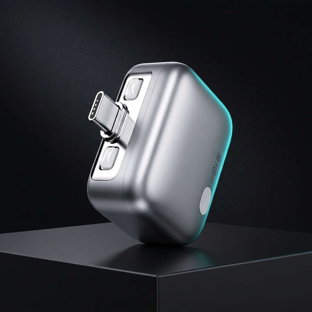 VeyraCharge AutoStop Pro 45-degree angle on charcoal pedestal